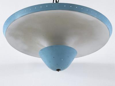 Extremely Rare Large Mid Century Ceiling Lamp or Pendant Light Germany 1950s