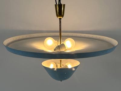 Extremely Rare Large Mid Century Ceiling Lamp or Pendant Light Germany 1950s