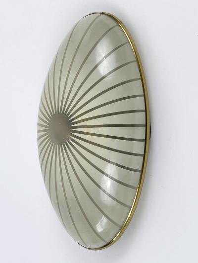 Extremely Rare Lovely Mid Century Modern Sconce or Flush Mount Germany 1950s