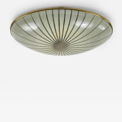 Extremely Rare Lovely Mid Century Modern Sconce or Flush Mount Germany 1950s