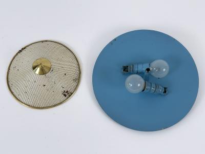 Extremely Rare Mid Century Modern Sconce or Flush Mount Germany 1950s