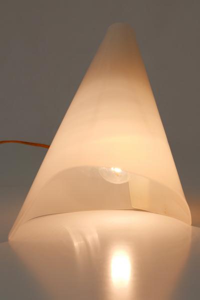 Extremely Rare and Lovely Mid Century Modern Lucite Table Lamp Sweden 1960s
