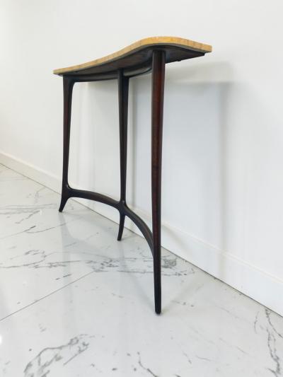 Ezio Minotti Italian Mid Century Console Table designed by Ezio Minotti in 1950s 