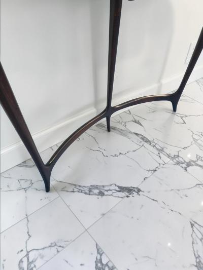 Ezio Minotti Italian Mid Century Console Table designed by Ezio Minotti in 1950s 