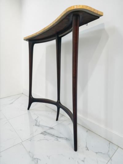 Ezio Minotti Italian Mid Century Console Table designed by Ezio Minotti in 1950s 