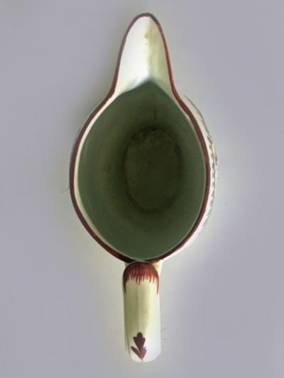 F R Pratt Prattware Peacock Jug