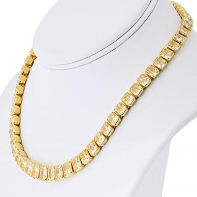 F yellow 18K Yellow Gold Light Yellow Looks Fancy Yellow Necklace