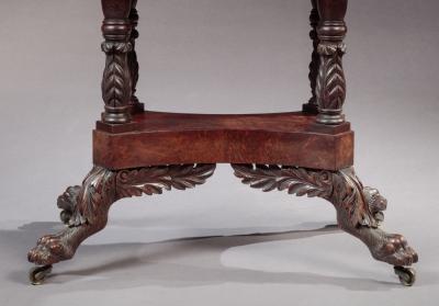 FEDERAL CARD TABLE POSSIBLY BY MICHAEL ALLISON