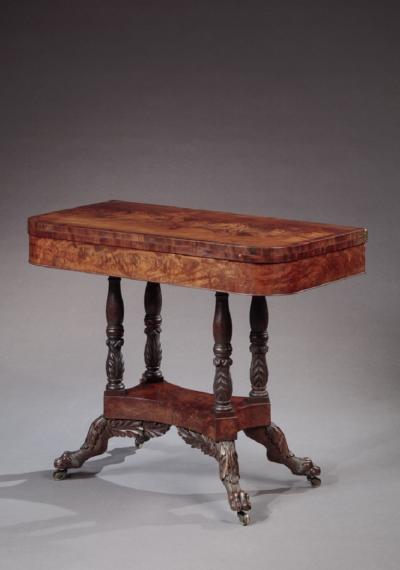 FEDERAL CARD TABLE POSSIBLY BY MICHAEL ALLISON