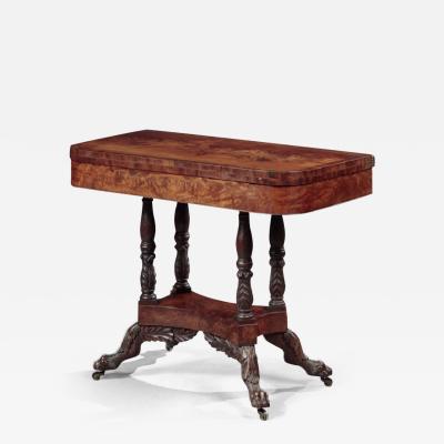 FEDERAL CARD TABLE POSSIBLY BY MICHAEL ALLISON
