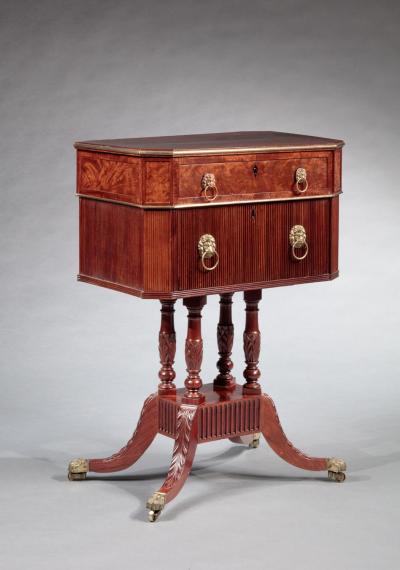 FEDERAL CLUSTER COLUMN WORK TABLE