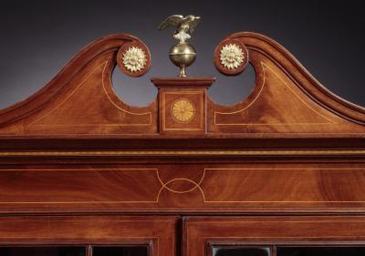 FEDERAL DESK AND BOOKCASE