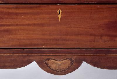 FEDERAL DESK AND BOOKCASE