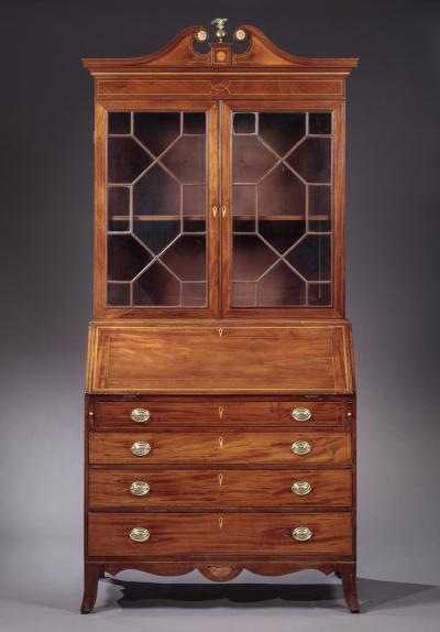 FEDERAL DESK AND BOOKCASE