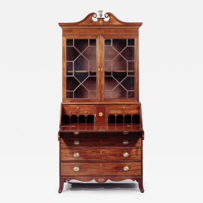 FEDERAL DESK AND BOOKCASE