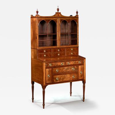 FEDERAL DESK AND BOOKCASE