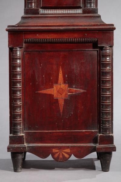 FEDERAL INLAID 30 HOUR TALL CASE CLOCK