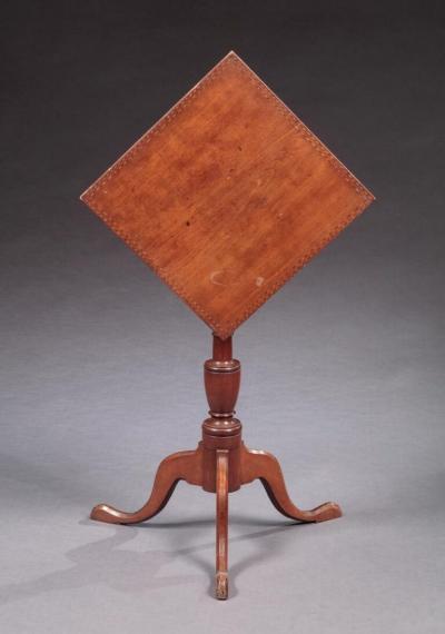 FEDERAL INLAID CANDLESTAND