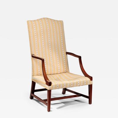 FEDERAL MAHOGANY LOLLING CHAIR