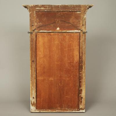 FEDERAL MIRROR WITH CARVED PANEL