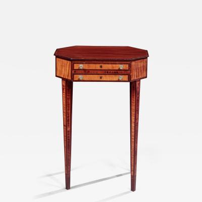 FEDERAL OCTAGONAL WORK TABLE