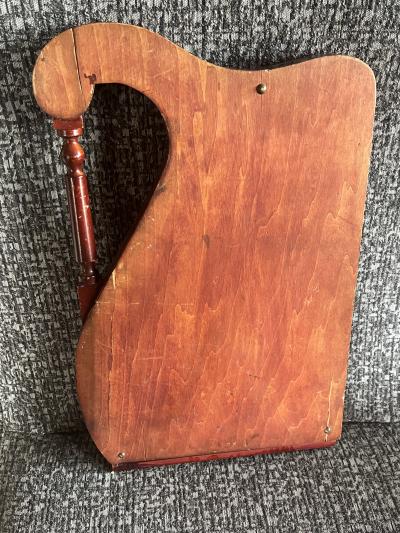 FELIX SCHMIDT 19TH CENTURY MANDOLIN GUITAR DECORATED WITH EAGLE SHIELD