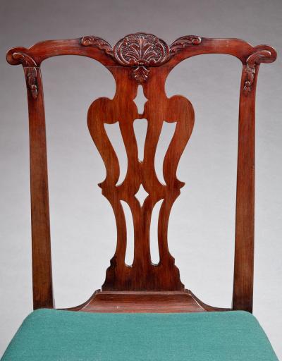 FINE CHIPPENDALE SIDE CHAIR