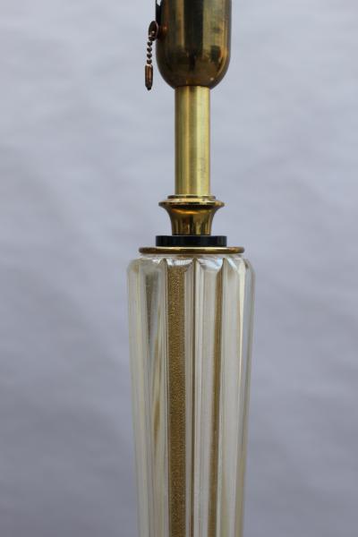 FINE FRENCH ART DECO GLASS AND BRONZE FLOOR LAMP
