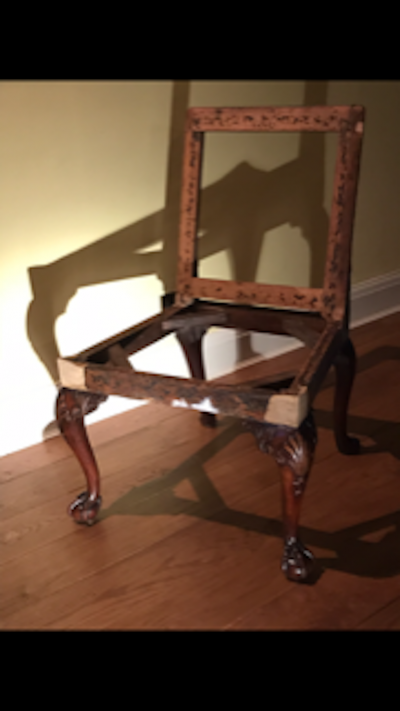 FINE SET OF SIX GEORGIAN CARVED CLAW AND BALL CHAIRS ENGLISH CIRCA 1745