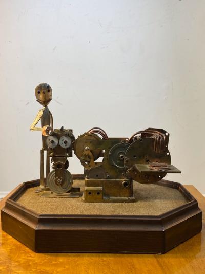 FOUND PARTS MACHINIST SCULPTURE