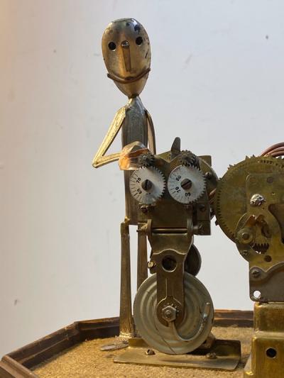 FOUND PARTS MACHINIST SCULPTURE