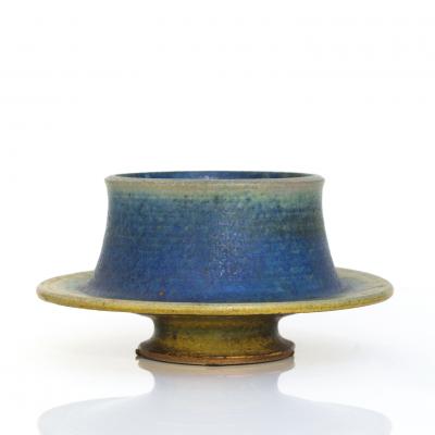 FRANCESCA MASCITTI LINDH FRANCESCA MASCITTI LINDH GLAZED CERAMIC VESSEL WITH FOOT 