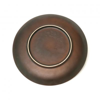 FRANCESCA MASCITTI LINDH Francesca Mascitti Lindh unique hadnt thrown ceramic dish for Arabia Finland