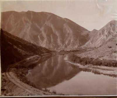 FRANK JAY HAYNES HAYNES 3173 EAST ENTRANCE JEFFERSON CANYON FOR THE NORTHERN PACIFIC RAILROAD