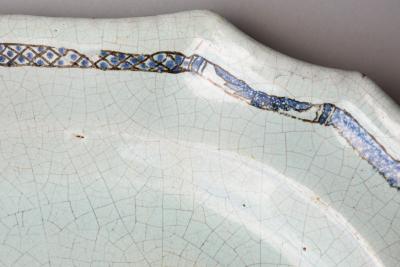 FRENCH 18TH CENTURY OVAL SERVING DISH Circa 1750