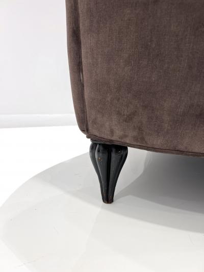 FRENCH ART DECO CHANNELED SOFA