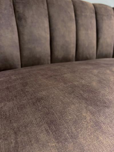 FRENCH ART DECO CHANNELED SOFA