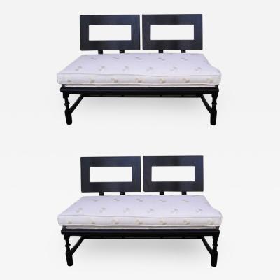 FRENCH BENCH WITH OPEN BACK