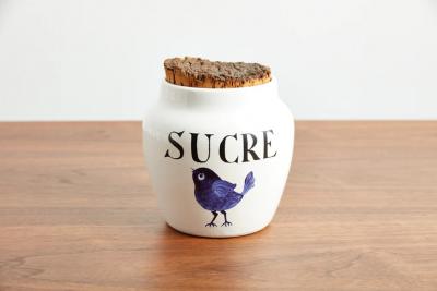 FRENCH CERAMIC JAR SET