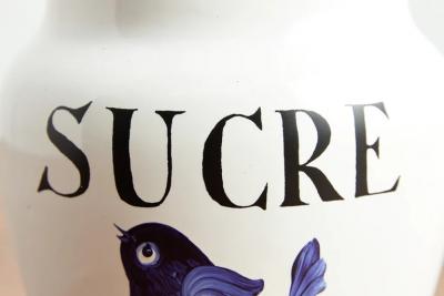 FRENCH CERAMIC JAR SET