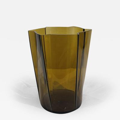 FRENCH CLASS VASE