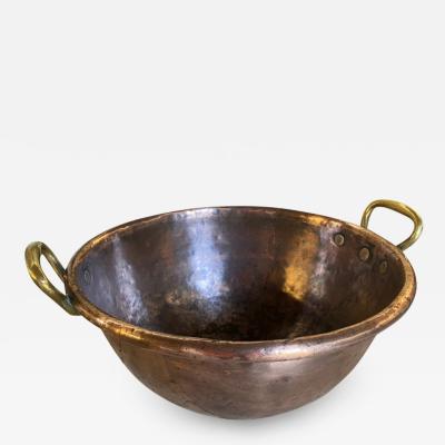 FRENCH EARLY 19TH CENTURY COPPER CONFECTIONERY PAN