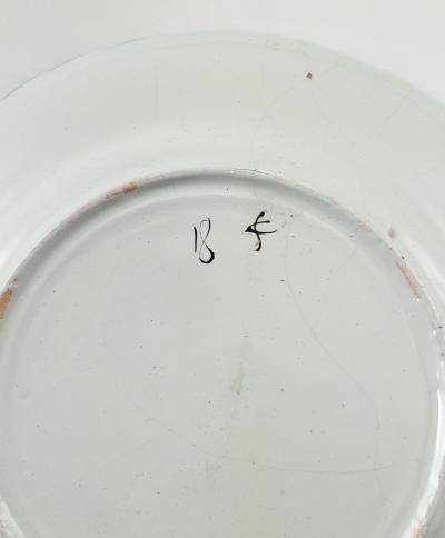 Fa ence Plate with Joan of Arc France 19th century