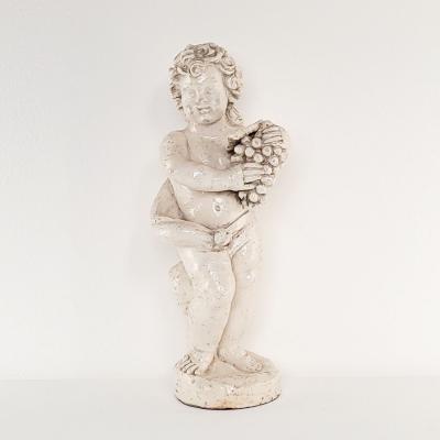 Fa ence Pottery Figures of the Four Seasons Probably Italy circa 1900