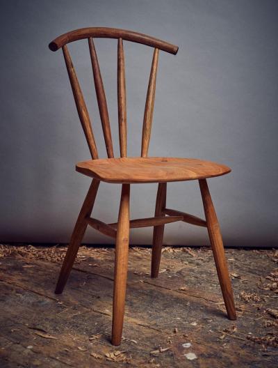 Fabian Fischer Handcrafted Studio Windsor Chair by Fabian Fischer Germany 2019