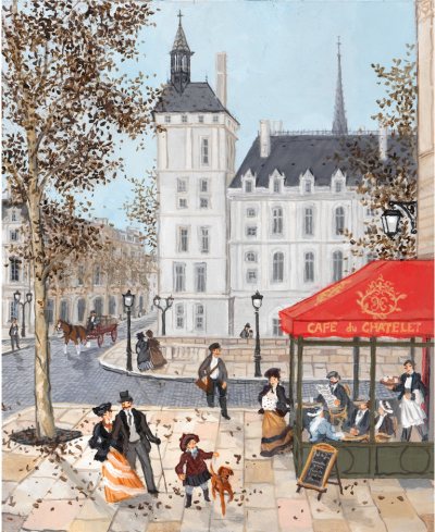 Fabienne Delacroix Place du Chatelet 2025