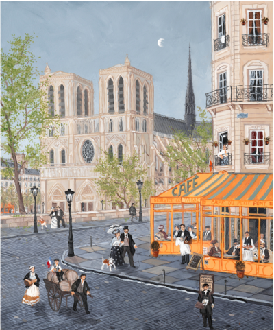 Fabienne Delacroix Rue du petit pont 2025