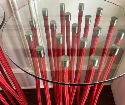 Fabio Novembre Pair of Tall ORG tables by Fabio Novembre for Cappellini