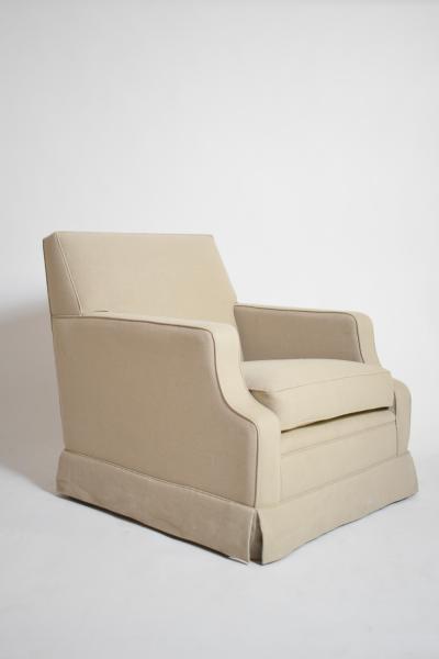 Fabric armchair 1960s 