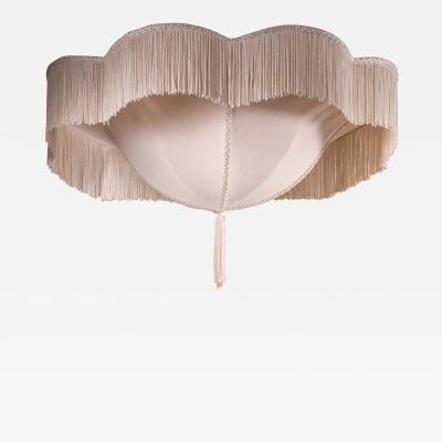 Fabric ceiling lamp